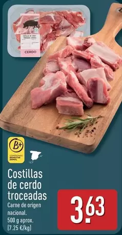 Aldi - Carne De Cerdo Troceadas