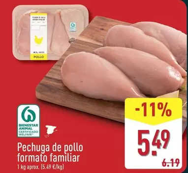 Aldi - Pechuga De Pollo Formato Familiar
