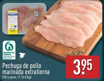 Aldi - Pechuga De Pollo Marinada Extratierna