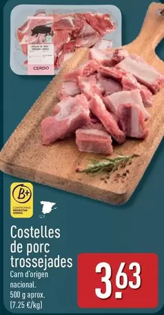 Aldi - Costelles De Porc Trossejades
