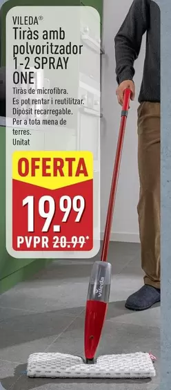 Vileda - Tiras Amb Polvoritzador 1-2 Spray One