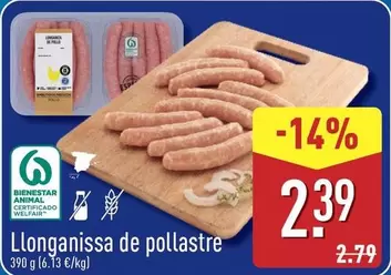 Aldi - Llonganissa De Pollastre