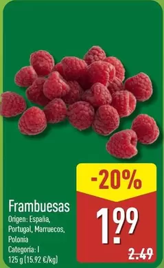 Frambuesas