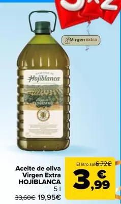Hojiblanca - Aceite De Oliva Virgen Extra