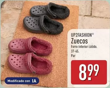 up fashion - Zuecos