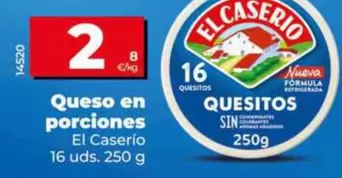 El Caserío - Queso En Porciones 