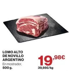 Lomo Alto De Novillo Argentino