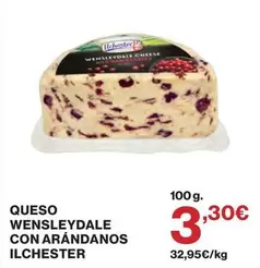 Ilchester - Queso Wensleydale Con Arandanos