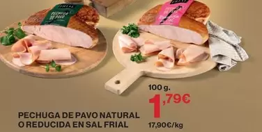 Frial - Pechuga De Pavo Natural O Reducida En Sal