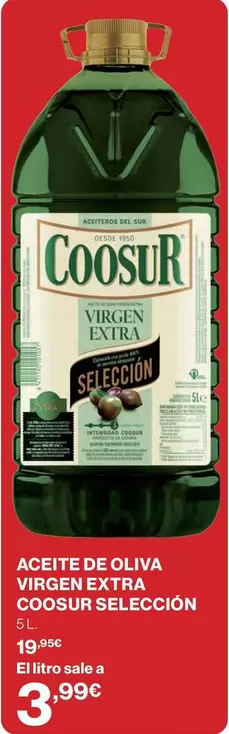 Coosur - Aceite De Oliva Virgen Extra Seleccion