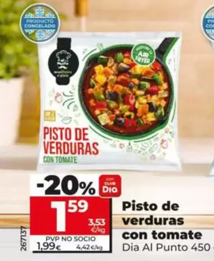 Dia Al Punto - Pisto De Verduras Con Tomate 
