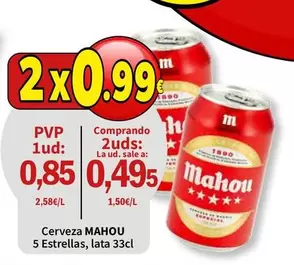 Mahou - Cerveza 5 Estrellas