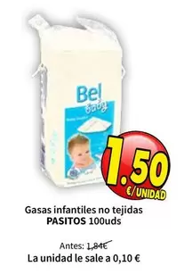 Pasitos - Gasas Infantiles No Tejidas