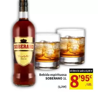 Soberano - Bebida Espirituosa