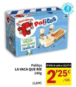 La vaca que ríe - Palitos