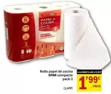 Spar - Rollo Papel De Cocina Compacto