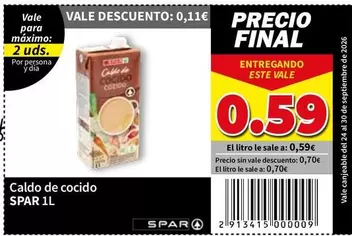 Spar - Caldo De Cocido