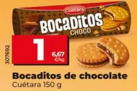 Cuétara - Bocaditos De Chocolate