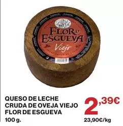 Flor de Esgueva - Queso De Leche Cruda De Oveja Viejo