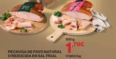 Frial - Pechuga De Pavo Natural O Reducida En Sal