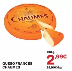 Chaumes - Queso Francés