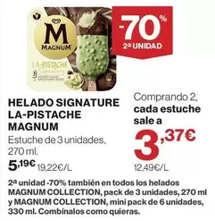 Magnum - Helado Signature La-Pistache