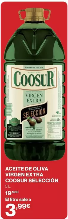 Coosur - Aceite De Oliva Virgen Extra Seleccion