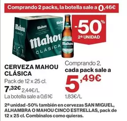 Mahou - Cerveza Clasica