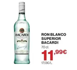 Bacardi - Ron Blanco Superior