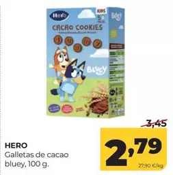 Hero - Galletas De Cacao Bluey