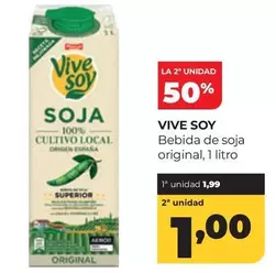ViveSoy - Bebida De Soja Original