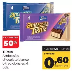 Tirma - Ambrosías Chocolate Blanco O Tradicionales