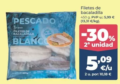 Pescatrade - Filetes De Bacaladilla