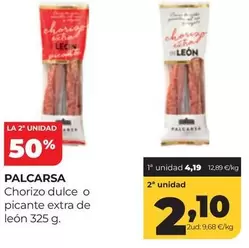 Palcarsa - Chorizo Extra De León Dulce O Picante
