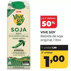 ViveSoy - Bebida De Soja Original
