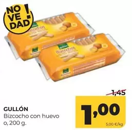 Gullón - Bizcocho Con Huevo