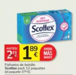 Scottex - Pañuelos De Bolsillo