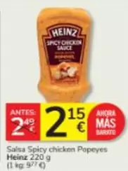 Heinz - Salsa Spicy Chicken Popeyes