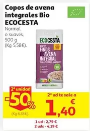 Ecocesta - Copos De Avena Integrales Bio