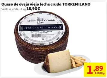 Torremilano - Queso De Oveja Viejo Leche Cruda