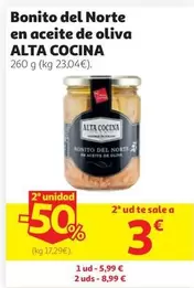 alta cocina - Bonito Del Norte En Aceite De Oliva