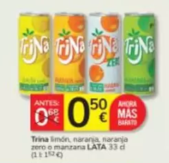 Trina - Limón Naranja, Naranja Zero O Manzana
