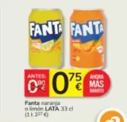fanta - Naranja O Limon