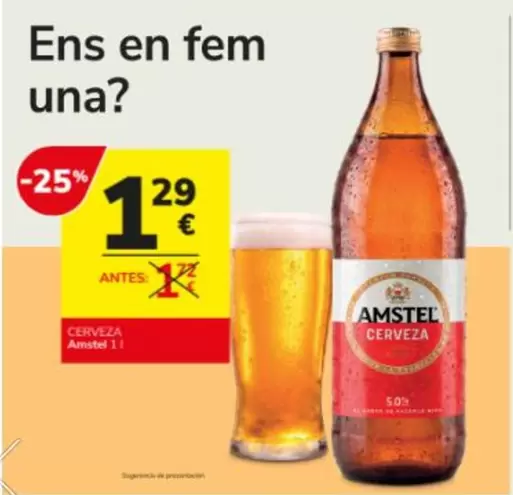 Amstel - Cerveza
