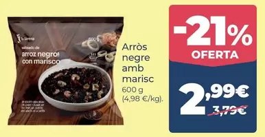 Arros Negre Con Marisco