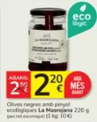 Eco - Olives Negres Amb Pinyol logiques