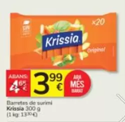 Krissia - Barretes De Surimi