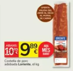 Loriente - Costella De Porc Adobada