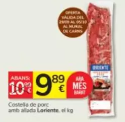 Loriente - Costella De Porc Amb Allada