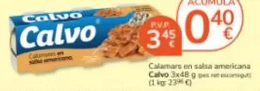 Calvo - Calamars En Salsa Americana